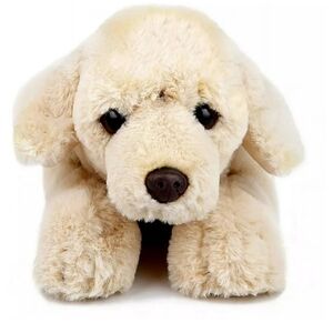 FAO Schwarz Golden Labrador Retriever Puppy Dog Plush Stuffed Animal